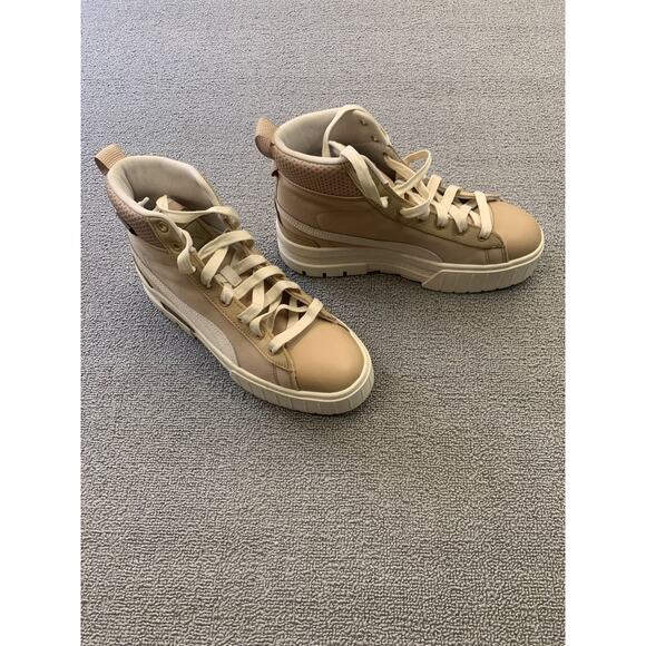 PUMA Men US 9.5 Brown‎ High Top Sneakers - Picture 8 of 16